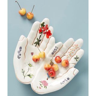 アンソロポロジー(Anthropologie)の【新品訳ありにて過去最安値】アンソロポロジー  ナタリーレテ　ハンド　プレート(食器)