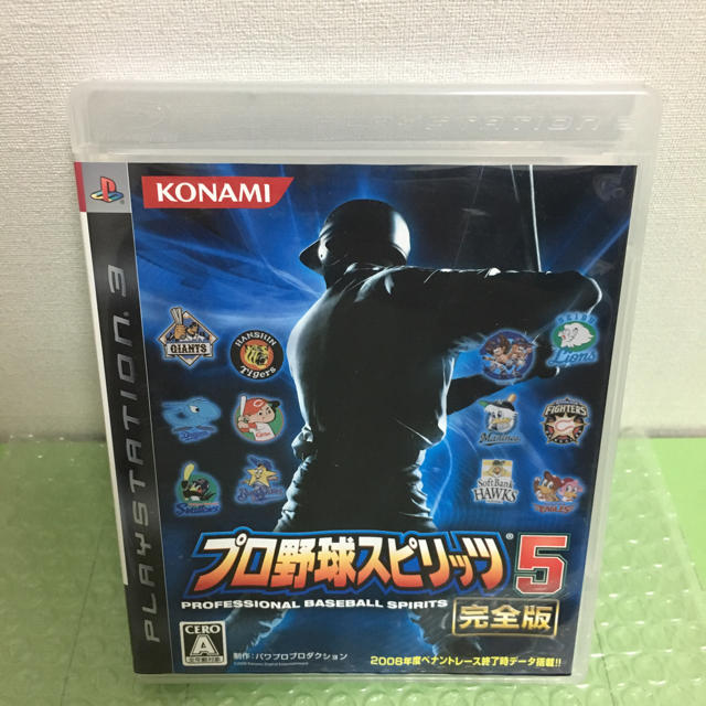 KONAMI(コナミ)のプロ野球スピリッツ5 完全版 エンタメ/ホビーのゲームソフト/ゲーム機本体(家庭用ゲームソフト)の商品写真