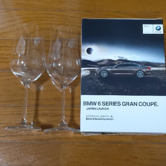 BMW　ノベルティ　ワイングラス インテリア/住まい/日用品のキッチン/食器(グラス/カップ)の商品写真