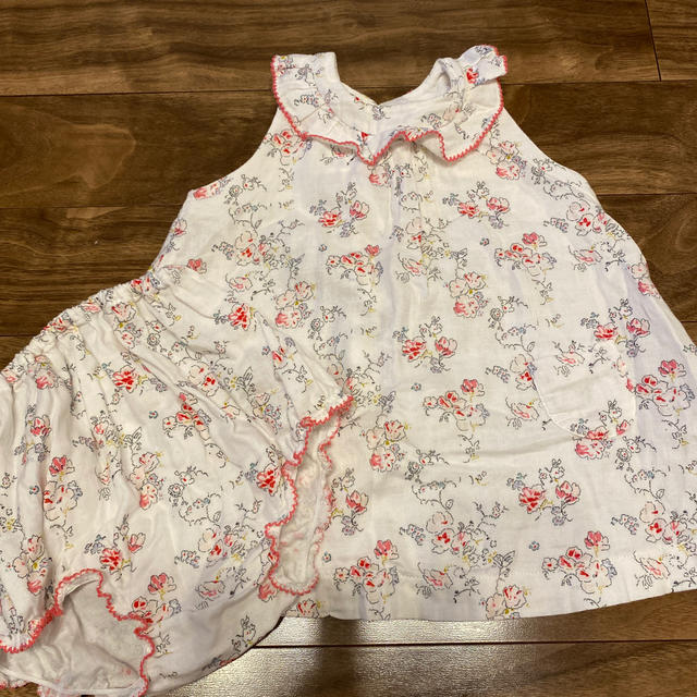 PETIT BATEAU(プチバトー)の美品❤️チュニック＆ブルマ💫プチバトー✳︎12m キッズ/ベビー/マタニティのベビー服(~85cm)(シャツ/カットソー)の商品写真