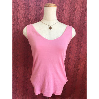 ヴィクトリアズシークレット(Victoria's Secret)の90s sleeveless top pink(カットソー(半袖/袖なし))