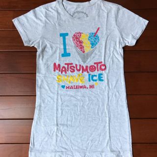 マツモトシェーブアイス　Tシャツ　レディース(Tシャツ(半袖/袖なし))