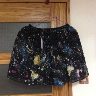 ウィゴー(WEGO)の宇宙 / 黒レザー リバーシブル✧(ミニスカート)