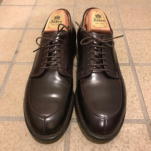 超美品！！　alden 54321 vチップ　8D靴/シューズ