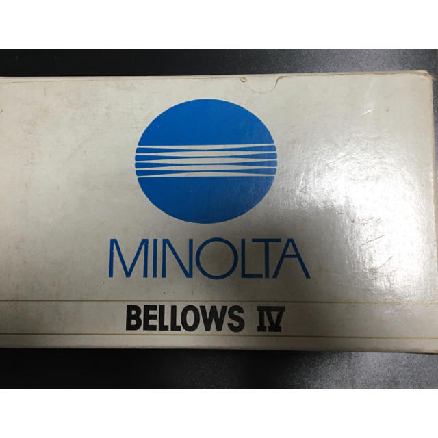 KONICA MINOLTA(コニカミノルタ)のMINOLTA BELLOWS Ⅳ 動作未確認　箱付　ジャンク扱い スマホ/家電/カメラのカメラ(その他)の商品写真