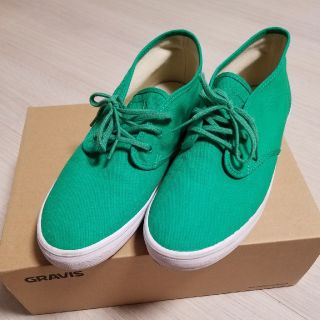 グラビス(gravis)のGRAVIS スニーカー　グリーン(スニーカー)