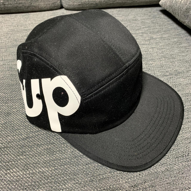 supreme サイドロゴ　camp cap