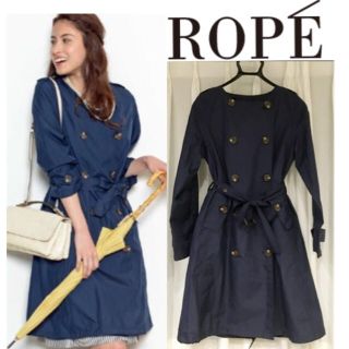 ロペ(ROPE’)のロペ レイントレンチコート(トレンチコート)