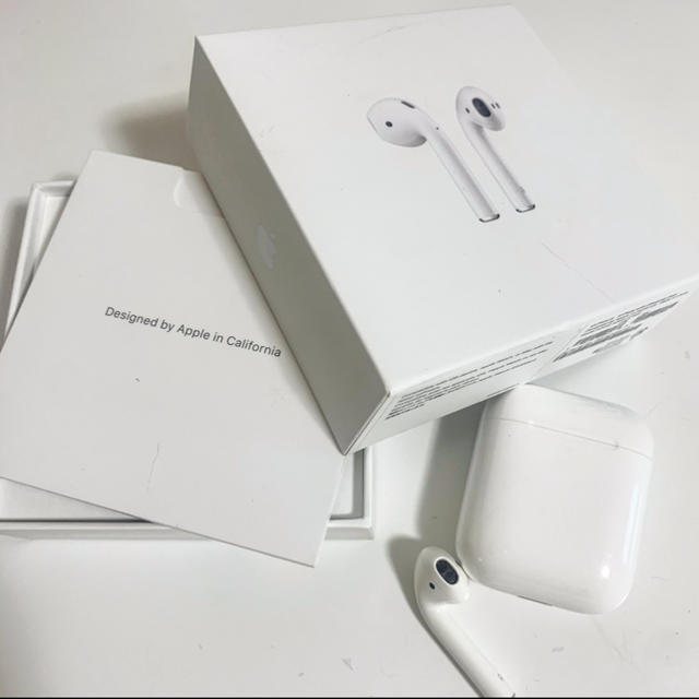 AirPods ケース 右耳のみ 箱付き - ヘッドフォン/イヤフォン