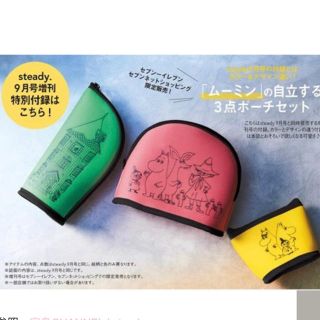 2019年　ステディ　9月号　増刊　付録(ポーチ)