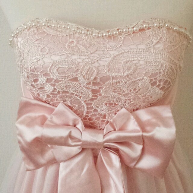 新品♥パーティーミニドレス♡ピンク レディースのフォーマル/ドレス(ミニドレス)の商品写真
