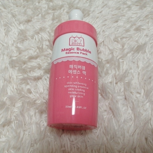 マジックバブルエッセンスパック　ピンク コスメ/美容のスキンケア/基礎化粧品(パック/フェイスマスク)の商品写真