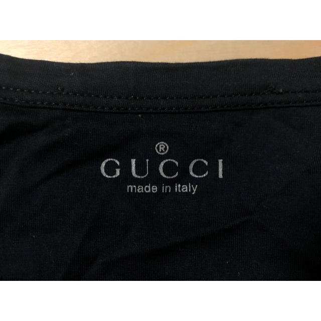 Gucci(グッチ)のグッチ　GUCCI ノースリーブ Tシャツ　タンクトップ レディースのトップス(Tシャツ(半袖/袖なし))の商品写真