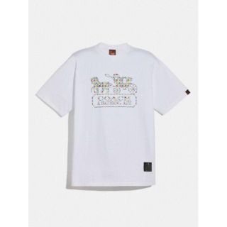 アベイシングエイプ(A BATHING APE)のBAPE X COACH MILO TEE ベイプ コーチ Tシャツ APE(Tシャツ/カットソー(半袖/袖なし))