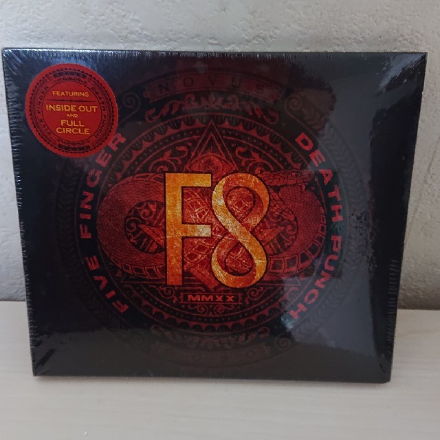 【新品 未開封】FIVE FINGER DEATH PUNCH / F8 輸入盤 エンタメ/ホビーのCD(ポップス/ロック(洋楽))の商品写真