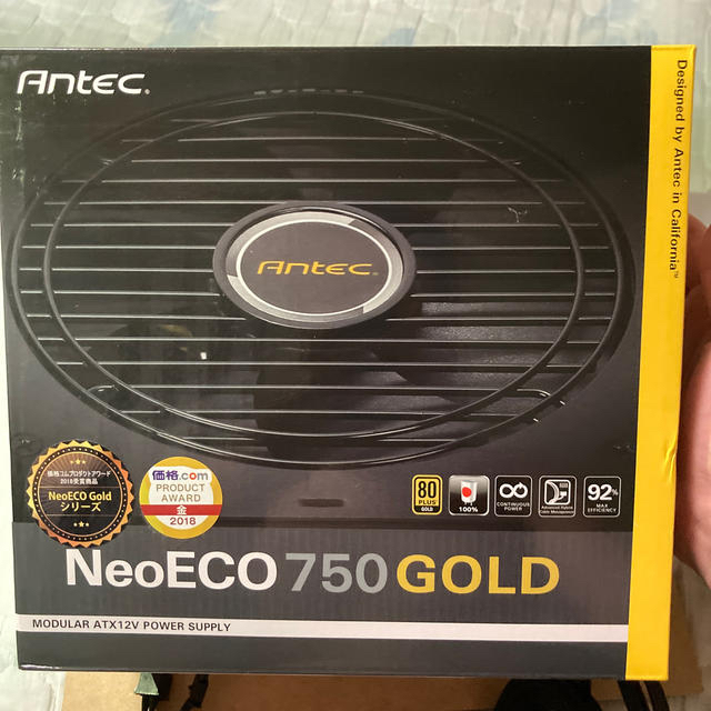 Antec NeoECO Gold NE750G 美品 スマホ/家電/カメラのPC/タブレット(PCパーツ)の商品写真