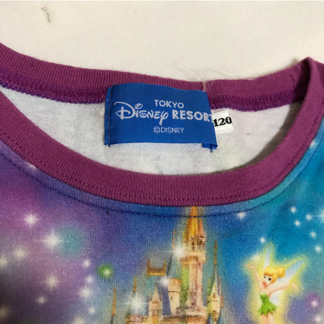 Disney(ディズニー)の送料込み！東京ディズニーリゾート子供用Tシャツ１２０サイズ キッズ/ベビー/マタニティのキッズ服男の子用(90cm~)(Tシャツ/カットソー)の商品写真