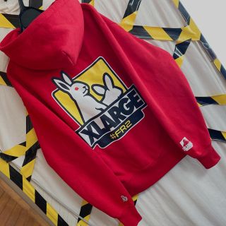 エクストララージ(XLARGE)のFR2×xlargeパーカー　レジェンダ　ape ANTI シャリーフ 論理(パーカー)