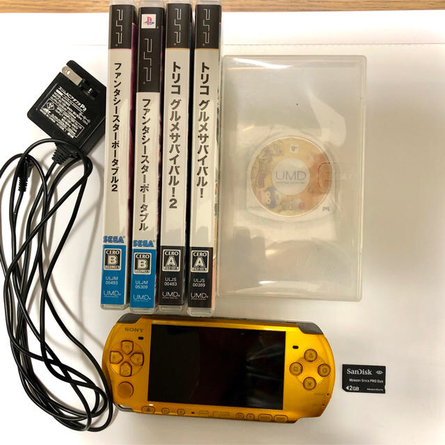 SONY(ソニー)のPSP-3000 ソフト エンタメ/ホビーのゲームソフト/ゲーム機本体(携帯用ゲーム機本体)の商品写真