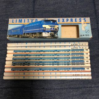 ミツビシエンピツ(三菱鉛筆)の三菱鉛筆　HB  LIMITED EXPRESS(ブルートレイン) 10本(鉛筆)