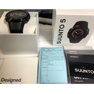 スント(SUUNTO)の【なる様専用】スント 5 GEN1 ALL BLACK （保証あり）(その他)