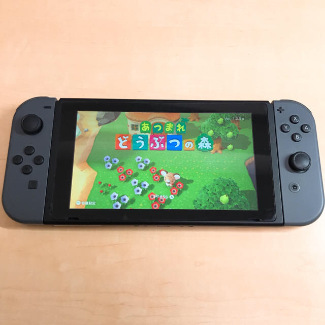 Nintendo Switch(ニンテンドースイッチ)のNintendo Switch 本体 Joy-Con (L) / (R) グレー エンタメ/ホビーのゲームソフト/ゲーム機本体(家庭用ゲーム機本体)の商品写真