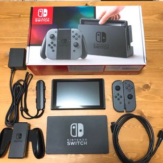 ニンテンドースイッチ(Nintendo Switch)のNintendo Switch 本体 Joy-Con (L) / (R) グレー(家庭用ゲーム機本体)