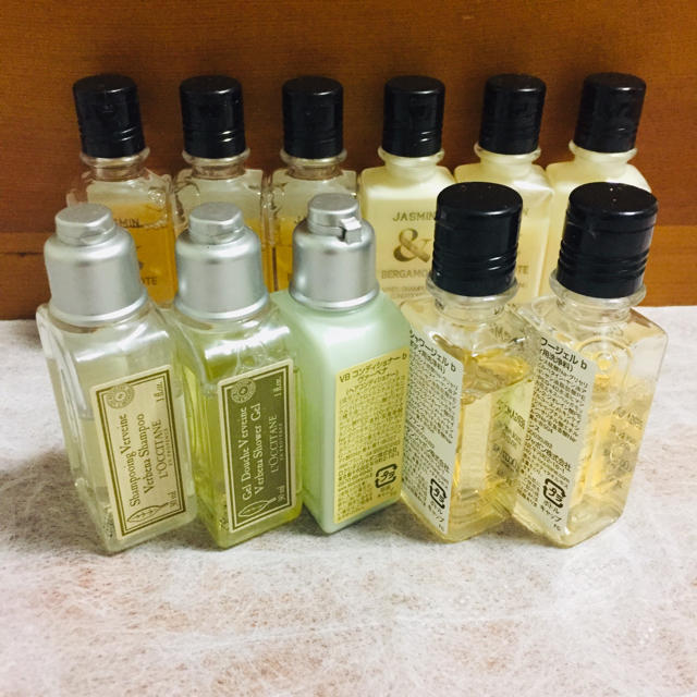 L'OCCITANE(ロクシタン)のロクシタン アメニティ セット【一度使用済】 コスメ/美容のボディケア(バスグッズ)の商品写真