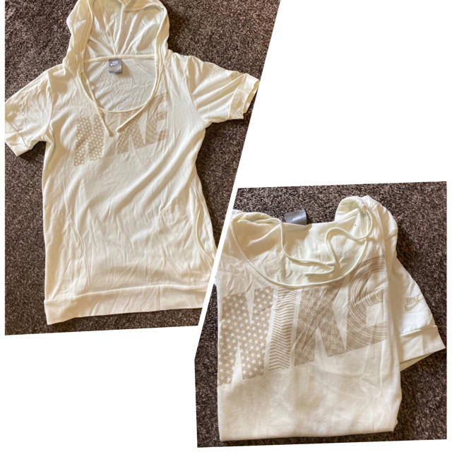 NIKE(ナイキ)のNIKEトップス 半袖パーカー レディースのトップス(Tシャツ(半袖/袖なし))の商品写真
