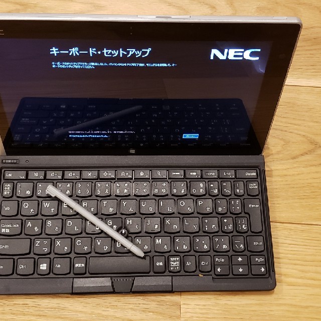 NEC(エヌイーシー)のNEC Versapro VK18V/T Windowsタブレット スマホ/家電/カメラのPC/タブレット(タブレット)の商品写真