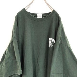 【オシャレUSA古着‼️】ワンポイント ロゴ バックプリント Tシャツ ゆるだぼ(Tシャツ/カットソー(半袖/袖なし))