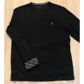 バーバリーブラックレーベル(BURBERRY BLACK LABEL)のバーバリー カットソー チェック(Tシャツ/カットソー(七分/長袖))