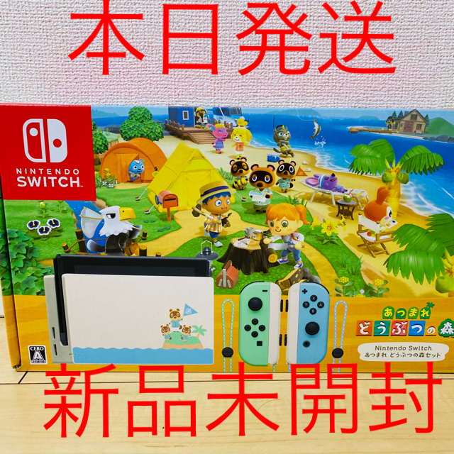 Nintendo Switch スイッチ 本体 あつまれどうぶつの森 同梱版