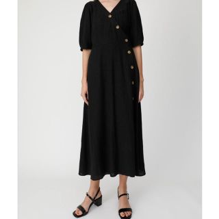 マウジー(moussy)のDIAGONAL BUTTON ドレス(ロングワンピース/マキシワンピース)