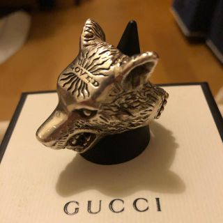 グッチ(Gucci)のGUCCI ウルフリング　ANGERFOREST 20号(リング(指輪))