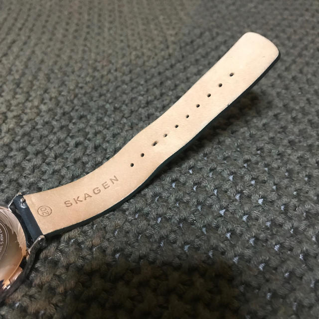 SKAGEN(スカーゲン)の【美品　箱あり】スカーゲン　腕時計　グリーン　40ミリ メンズの時計(腕時計(アナログ))の商品写真