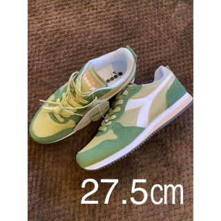 ディアドラ(DIADORA)の新品未使用　ディアドラ オリンピア　Olympia スニーカー　27.5㎝　緑(スニーカー)