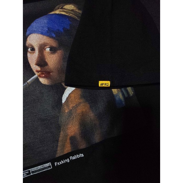 FR2 Tシャツ フェルメール 真珠の耳飾りの少女 佐藤ノア LEGENDAの通販
