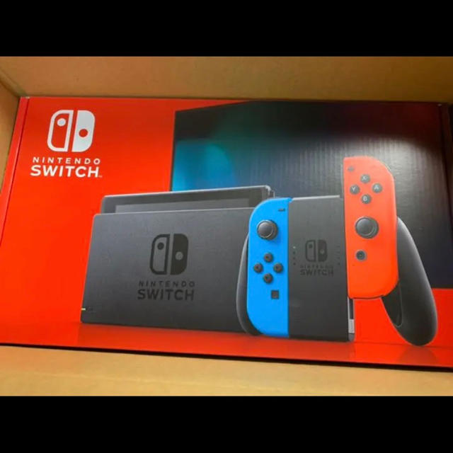 【新品・未使用】新型 Nintendo Switch ネオン 本体