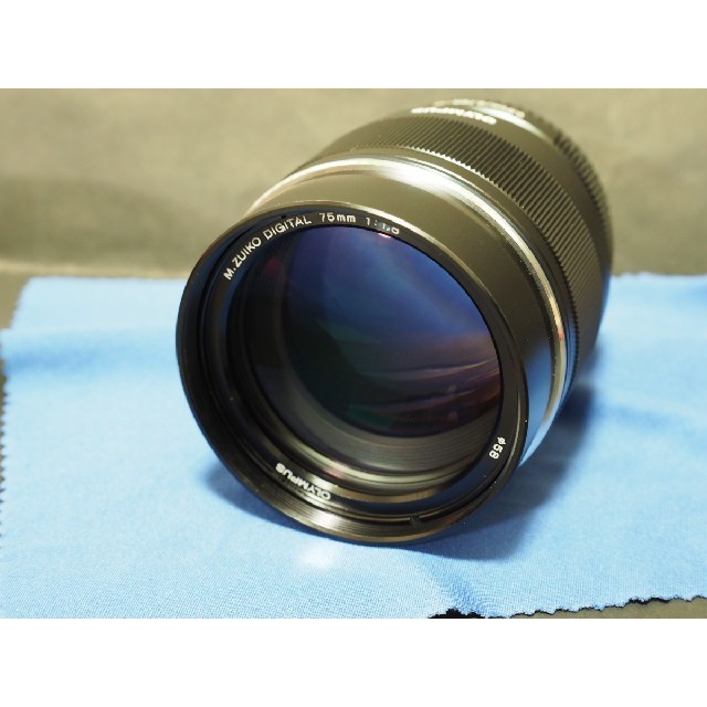 オリンパスM.ZUIKO DIGITAL ED 75mm F1.8超美品! | vizoobras.com.br