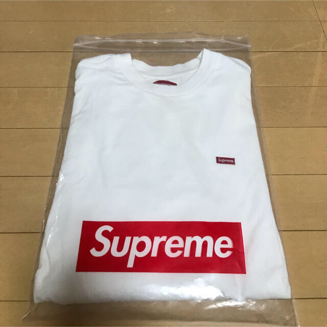 supreme small box logo ロンTS購入先