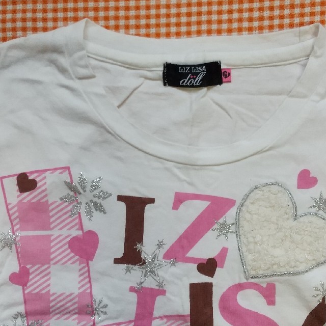 LIZ LISA doll(リズリサドール)のLIZLISA DOLL  長袖Tシャツ M ホワイト レディースのトップス(Tシャツ(長袖/七分))の商品写真