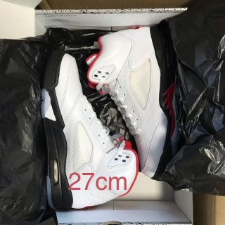 ナイキ(NIKE)の27 Nike Air Jordan 5 Retro High OG fire(スニーカー)