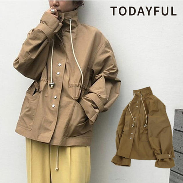 専用!新品TODAYFULマウンテンナイロンジャケット♡ | vrealitybolivia.com