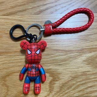 極悪ベアーキーリング　ストラップ　スパイダーマン(キーホルダー)