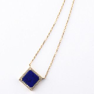 かなりのお値下げ!エナソルーナ☆Square lapis necklace