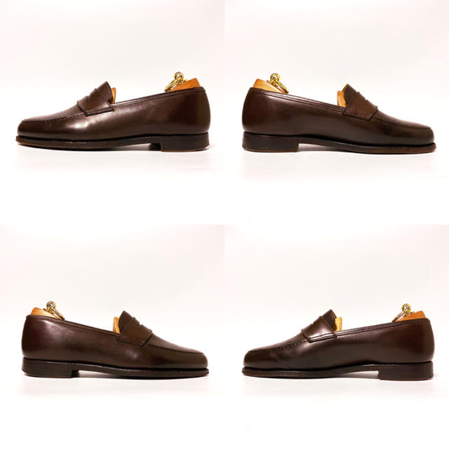 Crockett&Jones(クロケットアンドジョーンズ)の322.CROKETT&JONES MAINE ペニーローファー　別注　6.5E メンズの靴/シューズ(ドレス/ビジネス)の商品写真