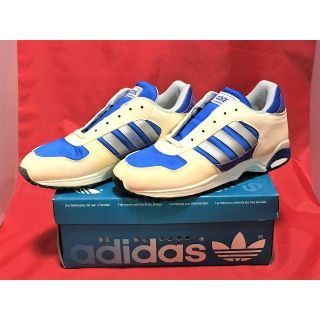 アディダス(adidas)の★90s!希少レア!アディダス スーパー 白/青/銀 ビンテージ⑧★(スニーカー)