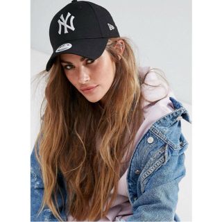 ニューエラー(NEW ERA)の【新品未使用品】NEW ERA ニューエラ  キャップ ブラック ベースボール(キャップ)