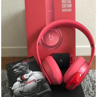 ビーツバイドクタードレ(Beats by Dr Dre)の☆ほぼ未使用☆ Beats Solo2 ブラッシュローズ(ヘッドフォン/イヤフォン)